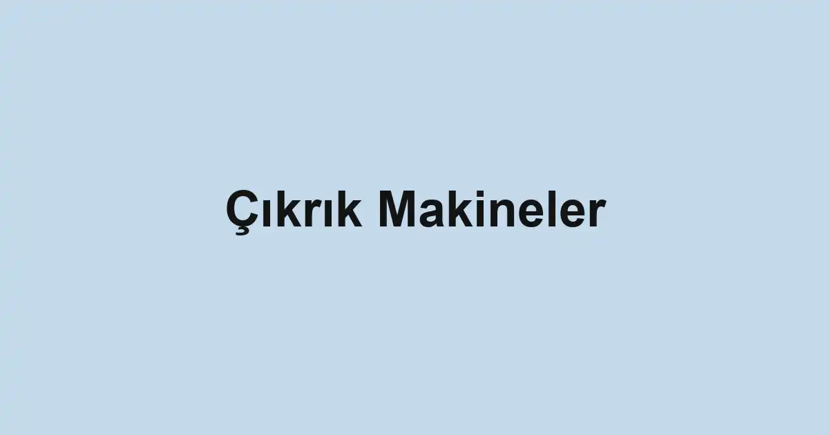 balık