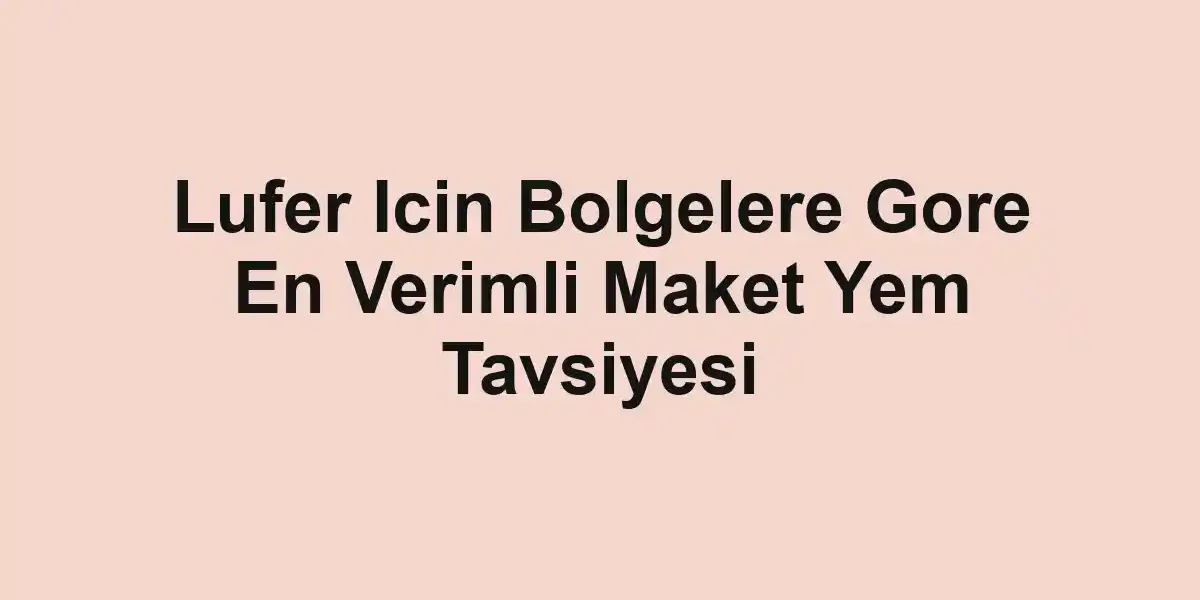 balık