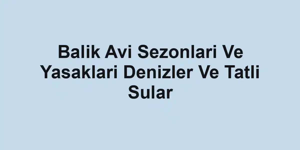 balık