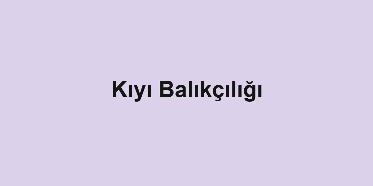 balık