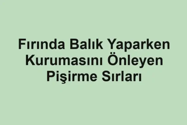 balık