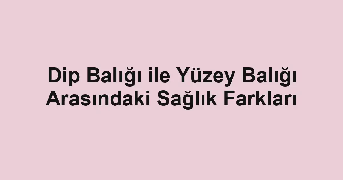 balık