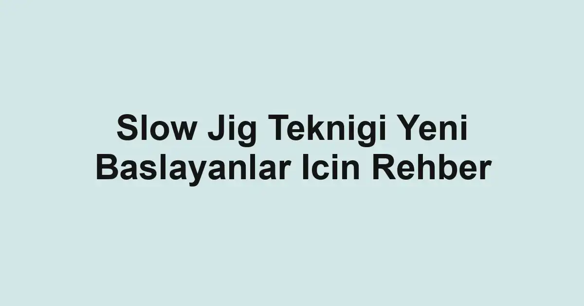 balık malzemeleri