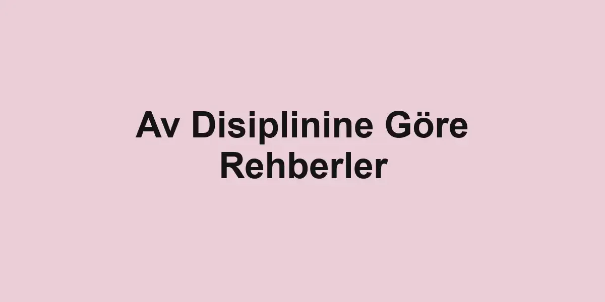 balık malzemeleri