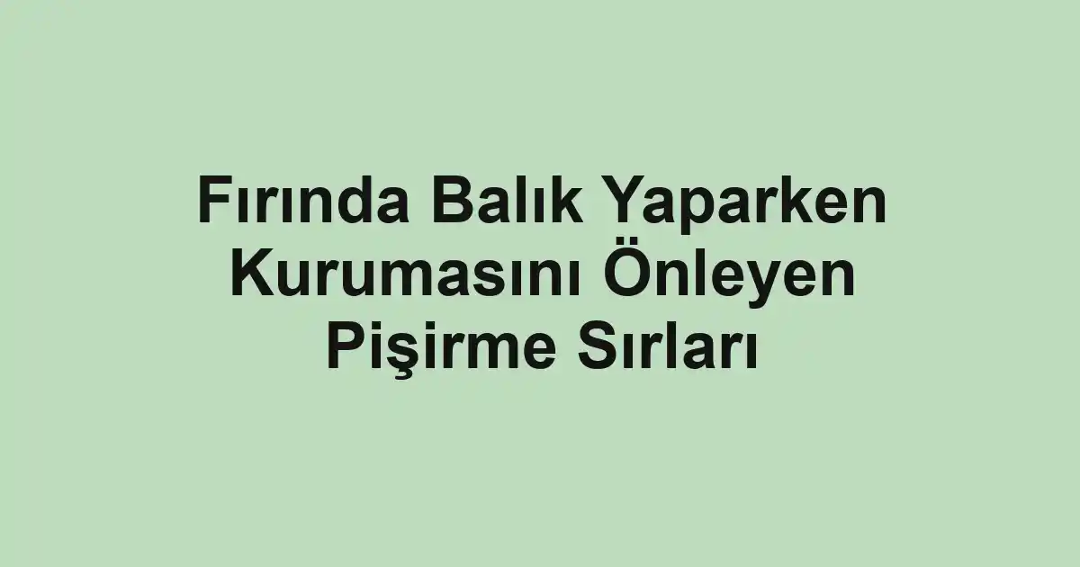 balık malzemeleri
