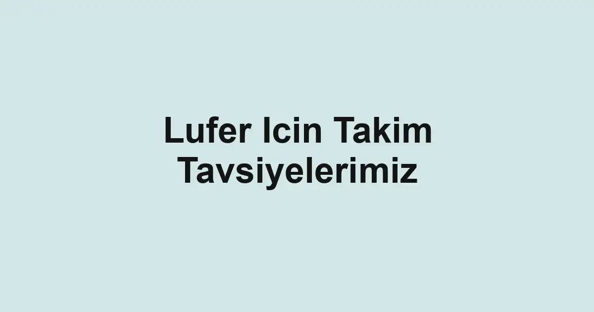 balık malzemeleri