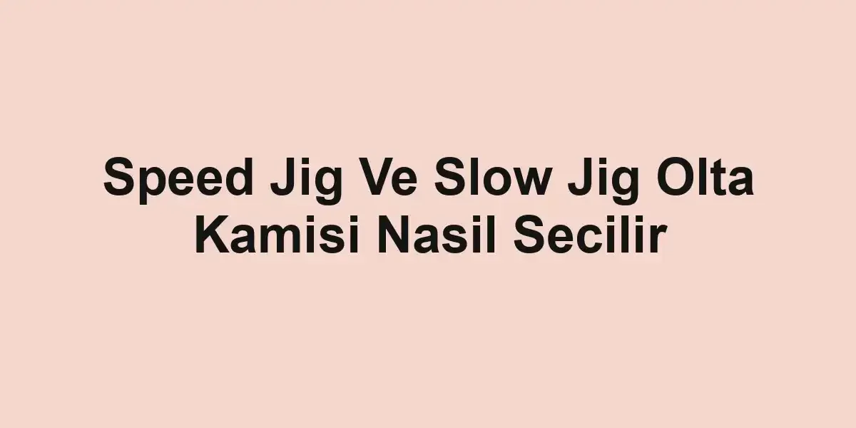 balık malzemeleri