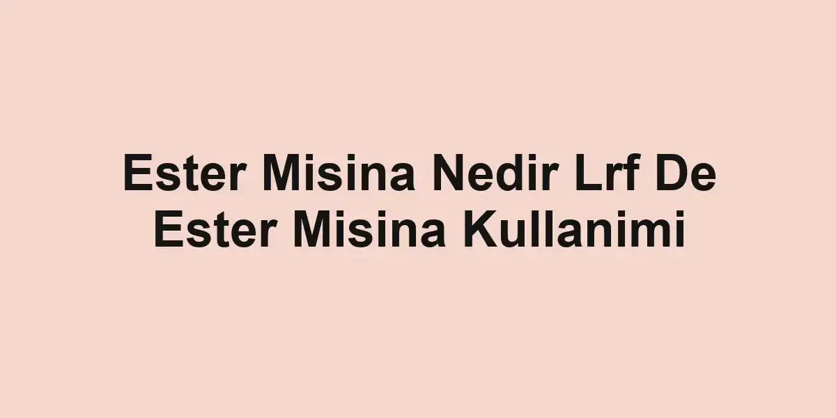 balık rehberi
