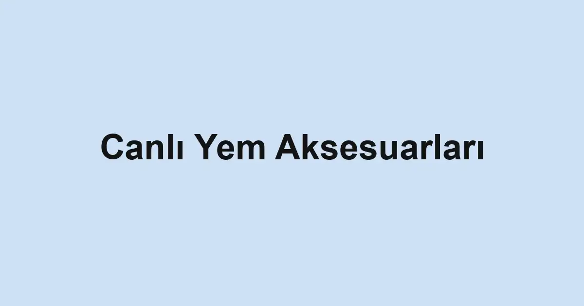 balık rehberi