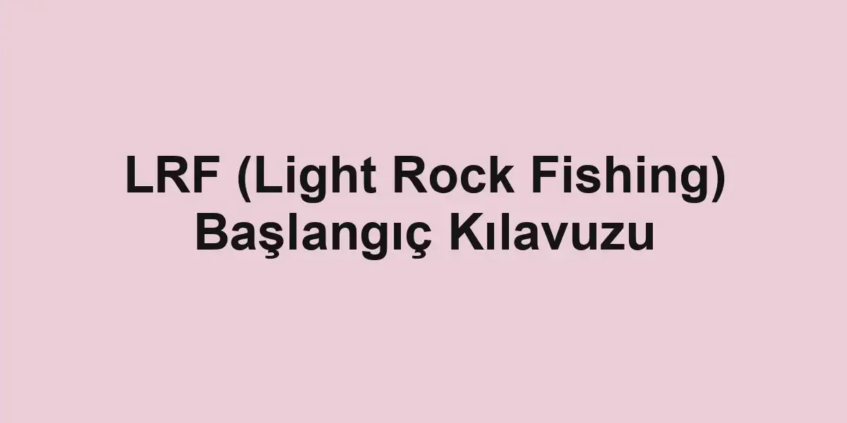 balık rehberi
