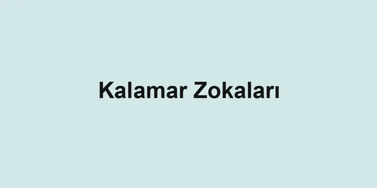 balık rehberi