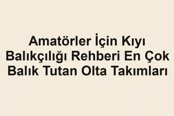 balıkçı rehberi