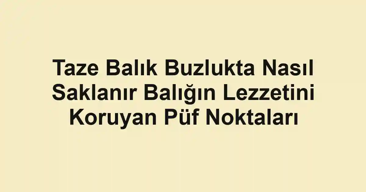 balıkçı rehberi