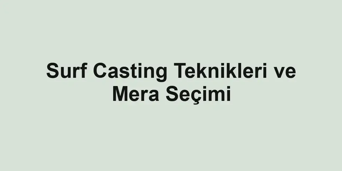 balıkçı rehberi