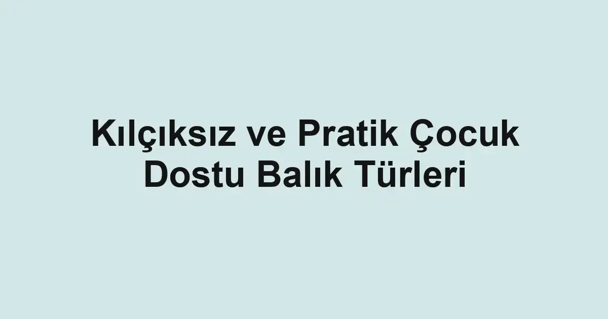 balıkçı rehberi