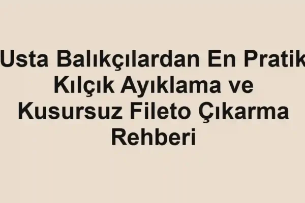 balıkçı rehberi