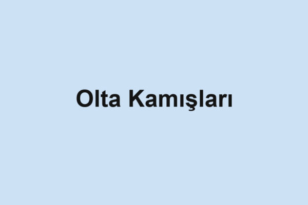 Olta Kamışları